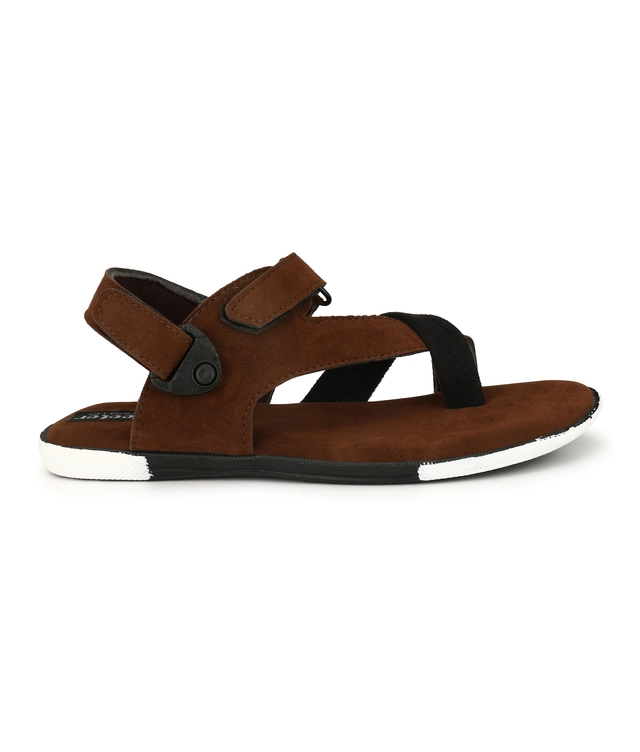 Sandals for Men (Brown, 6)