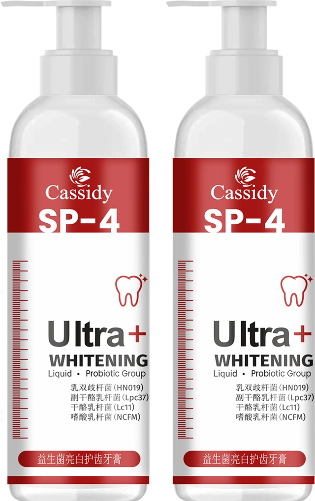 Cassidy SP-4 Ultra+Teeth Brighting Toothpaste (2x100 ml, Pack of 2)