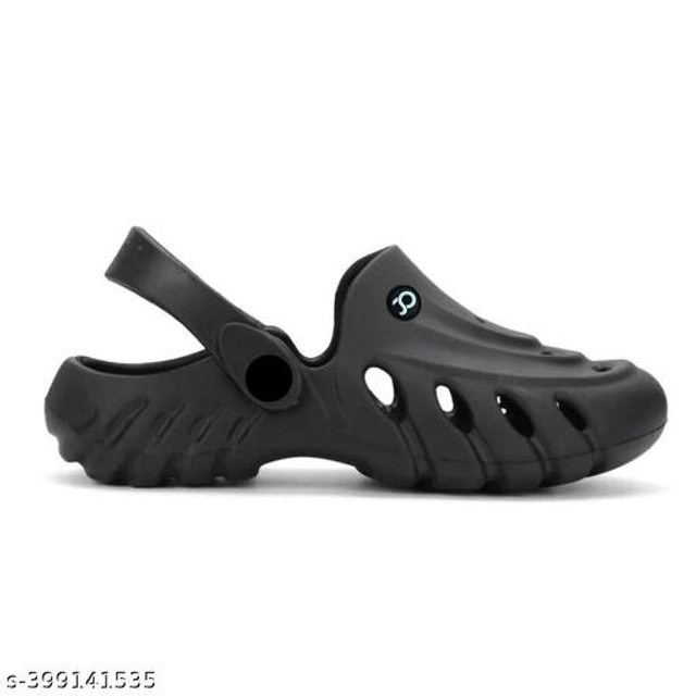 Clogs for Men (Black, 6)