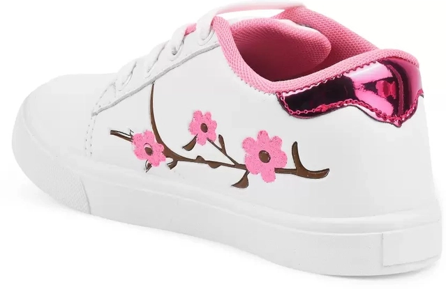 Casual Shoes for Women (White, 5)