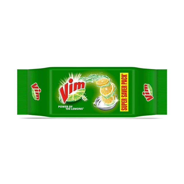 Vim Lemon Dishwash Bar 4X200 g (Pack Of 4)