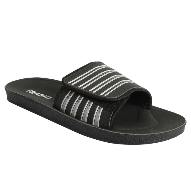 Sliders for Men (Black, 6)