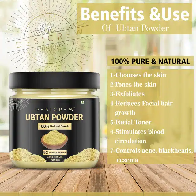 Desi Crew Natural Ubtan Powder (100 g)