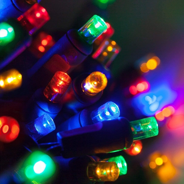 Led String Serial Diwali Lights (Multicolor, 45 m)