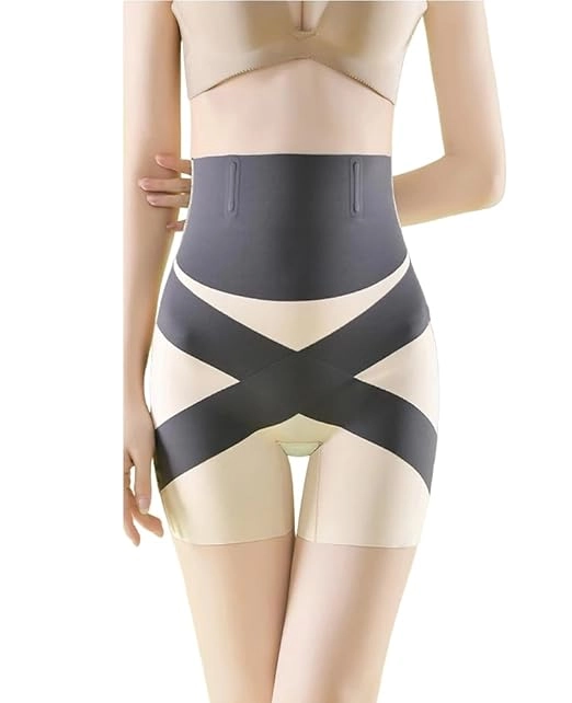 Seamless Shapewear Panties for Women (Beige, XL)