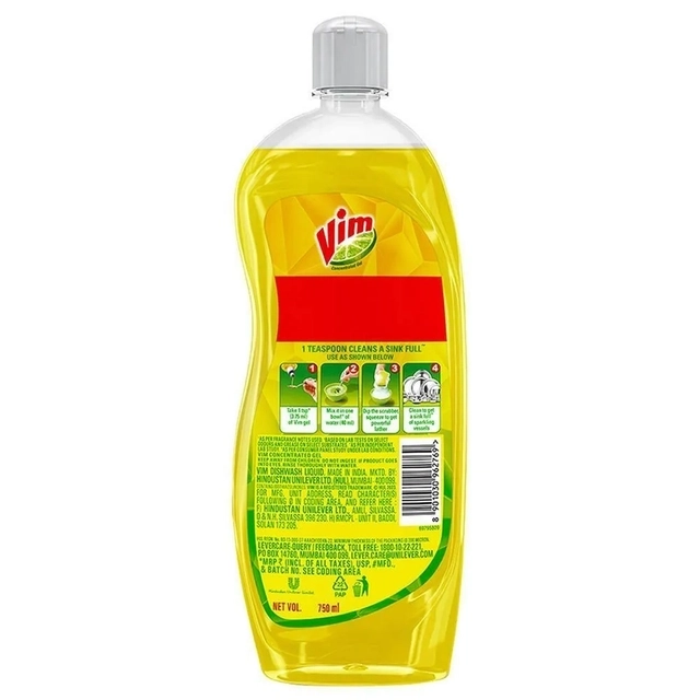 वीम डिशवाश Gel लेमन 750Ml