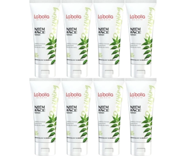 Labolia Beaute Neem Face Wash (50 g, Pack of 8)