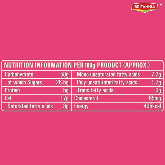 ब्रिटानिया गोब्ब्लेस बार केक फ्रुइटी फन 110 g