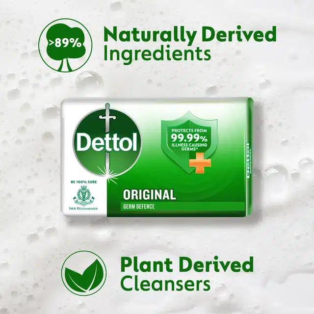Dettol original Soap (4X100 g) Pack of 4