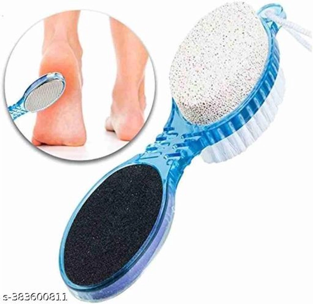 4 In 1 Foot Pedicure Brush (Red)