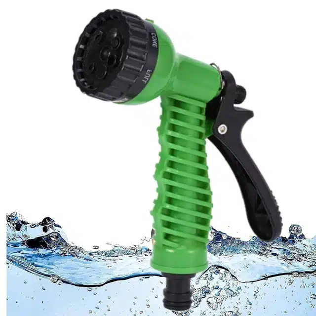 6 Flow Water Spray Gun (Green)