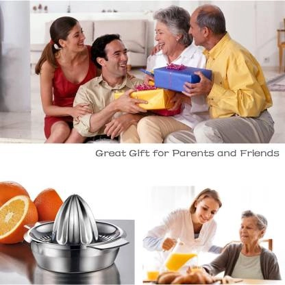 Dynore kitchenware Stainless Steel Manual Citrus Juicer