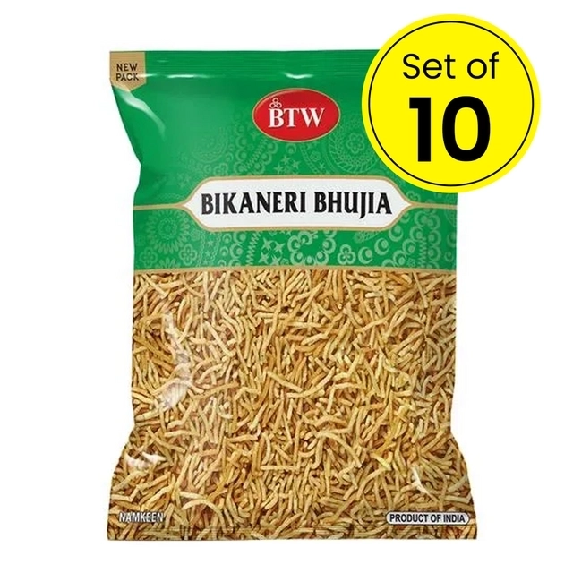 BTW बीकानेरी भुजिया 10X30 g (सेट ऑफ 10)