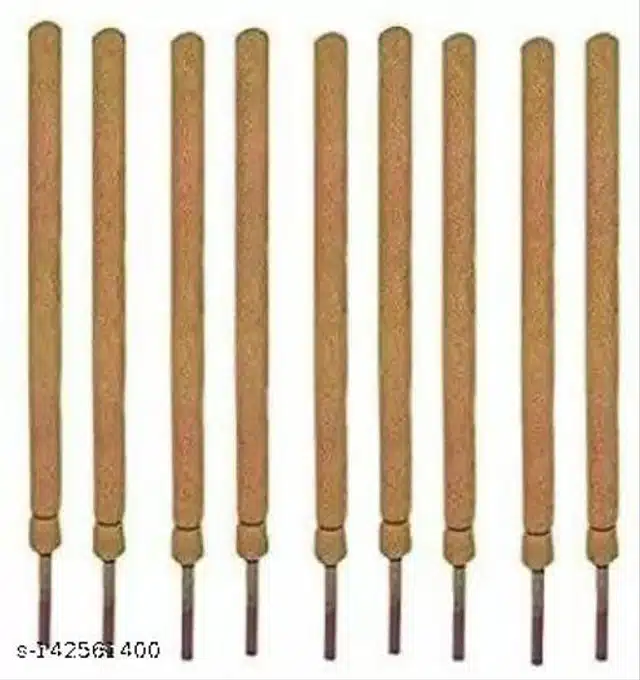 Wooden Moss Stick (Brown, 2 feet) (Pack of 9)