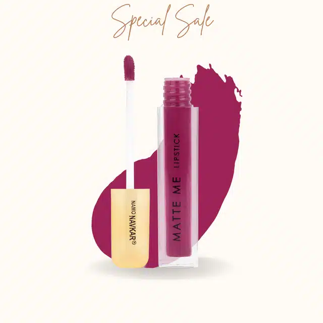 Matte Liquid Lipstick for Women & Girls (Multicolor)