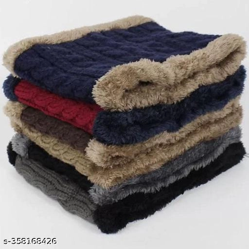 Woolen Neck Warmer for Men & Women (Multicolor)