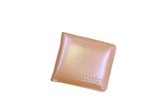 Faux Leather Wallet for Men (Beige)