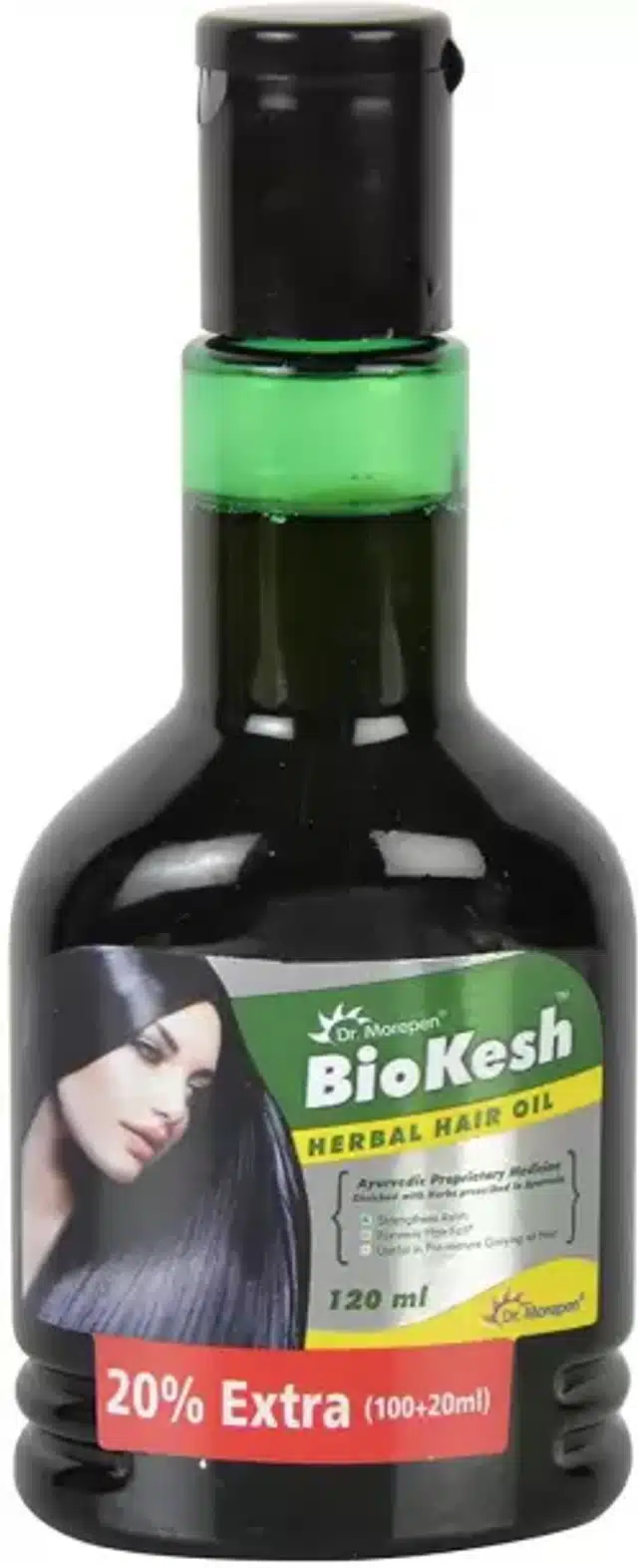Biokesh Herbal Hair Oil (Pack of 3, 120 ml)