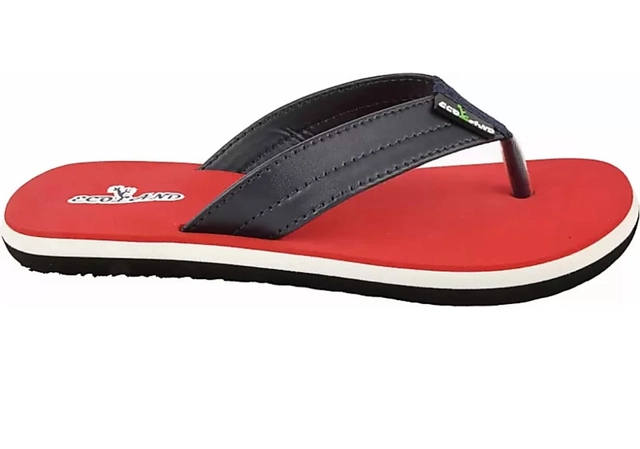 Slippers for Men (Red, 6)