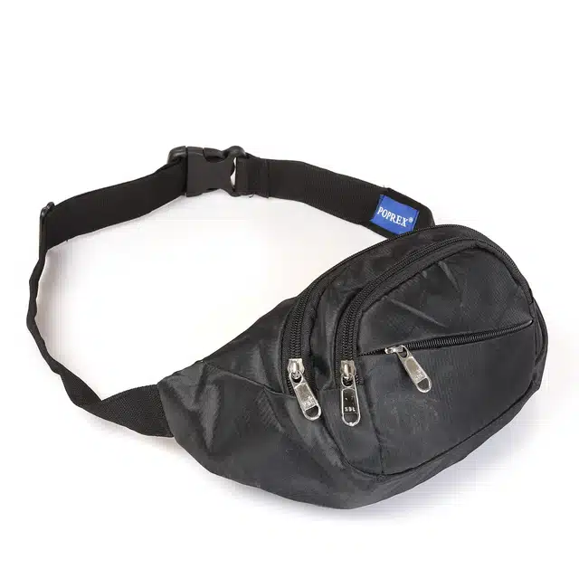 Waist Bag for Men & Women (Black)