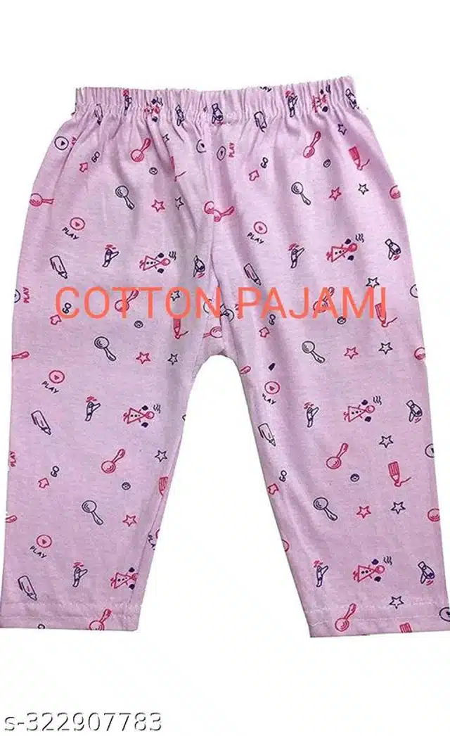 Cotton Pyjama for Kids (Multicolor, 0-3 Months) (Pack of 6)