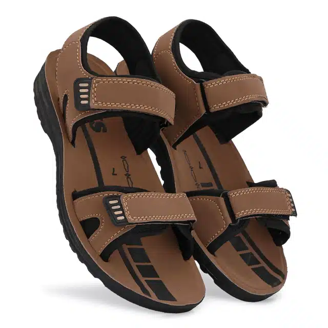 Lightweight Sandals for Men (Brown, 6)
