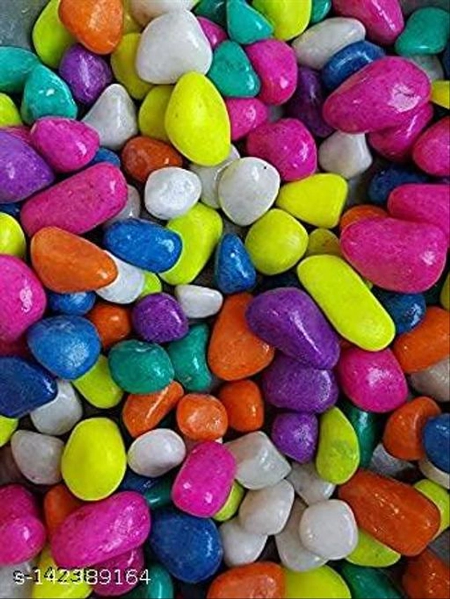 Decoration Pebbles Stones (Multicolor, 2000 g)