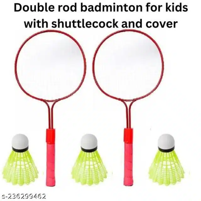 Aluminium Badminton Set (Multicolor, Set of 1)