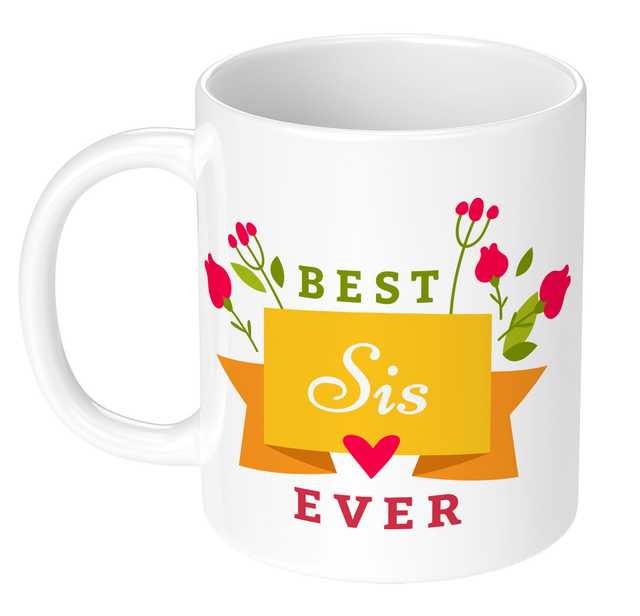 Best Printed White Text Quote Microwave Safe Ceramic Tea Coffee Mug (Multicolor, 350 ml) (GT-107)