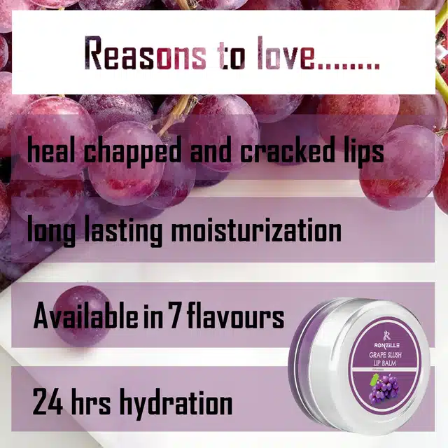 Ronzille Grape Slush Lip Balm (8 g)