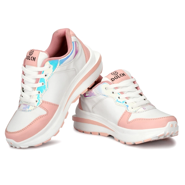 Sports Shoes for Women (Pink, 3)