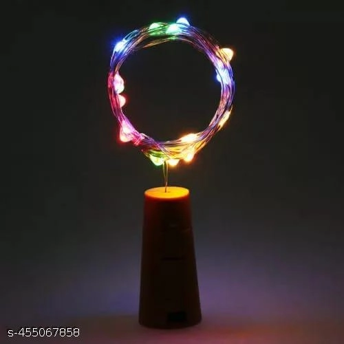 LED Bottle Corklight (Multicolor, Pack of 5)