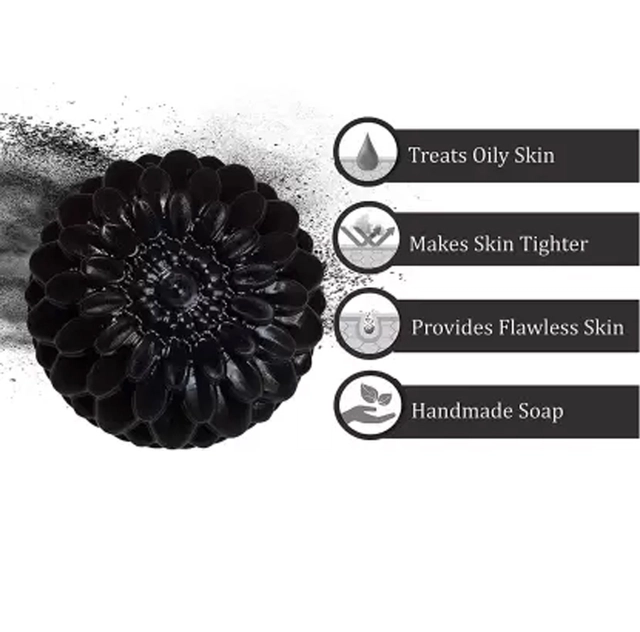 Organic Charcoal Bathing Soap (100 g)