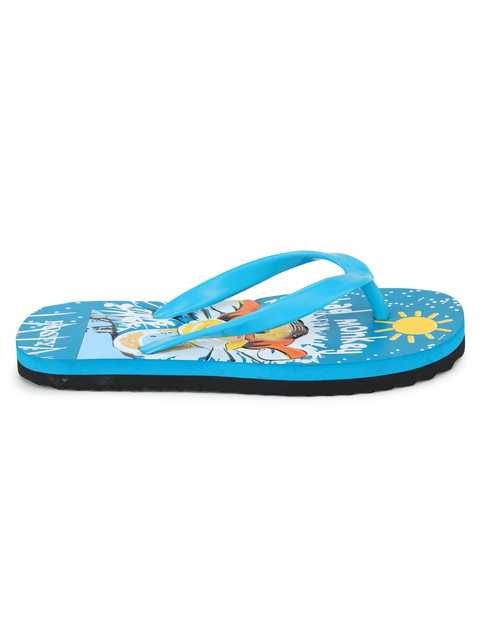 Boy's Comfortable Slipper (Sky Blue, 4) (A-88)