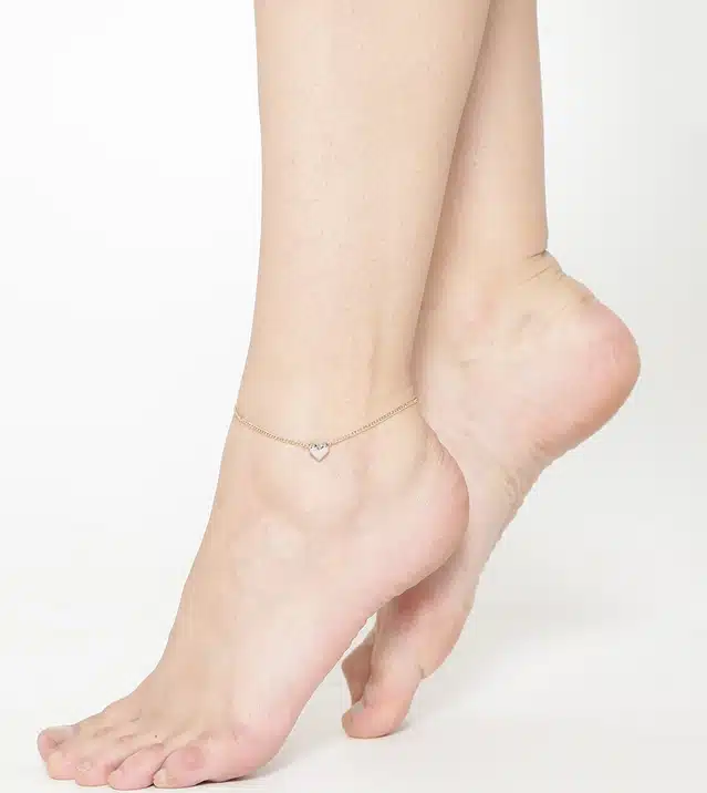 Designer Anklets for Women & Girls (Multicolor, Set of 1)
