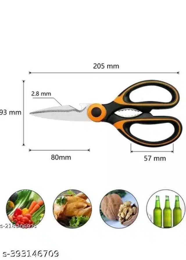 Stainless Steel Scissor (Multicolor)