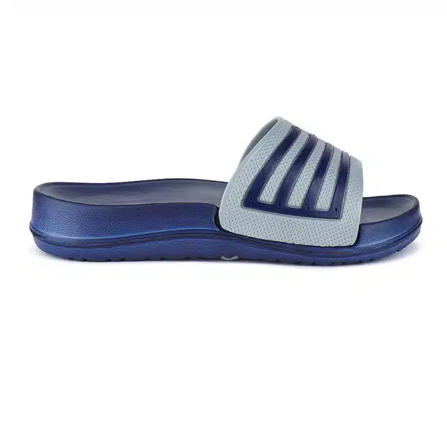 Slip On Flip Flops for Women (Blue, 7)