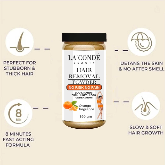 La'Conde Orange Fragrance Hair Removal Powder (150 g)