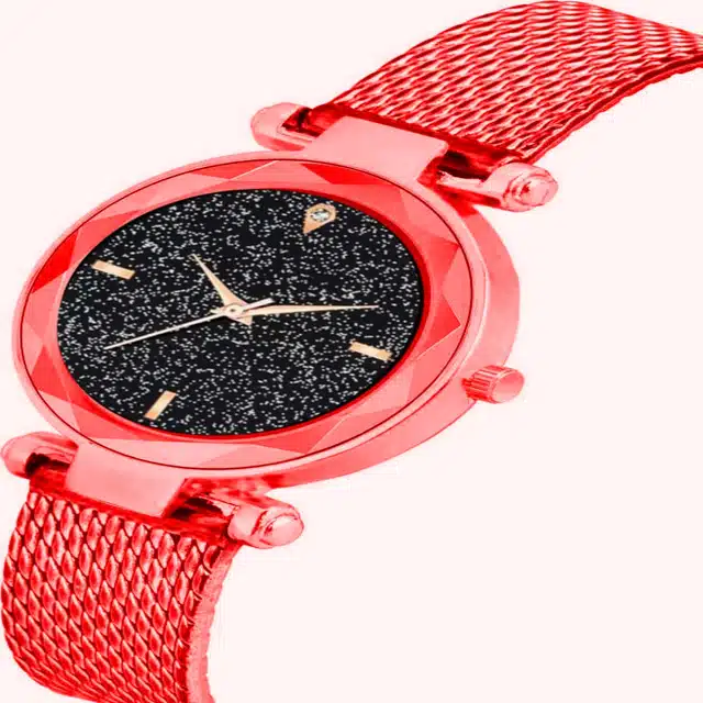 Women's Analog Watches (Red, Pack of 1)