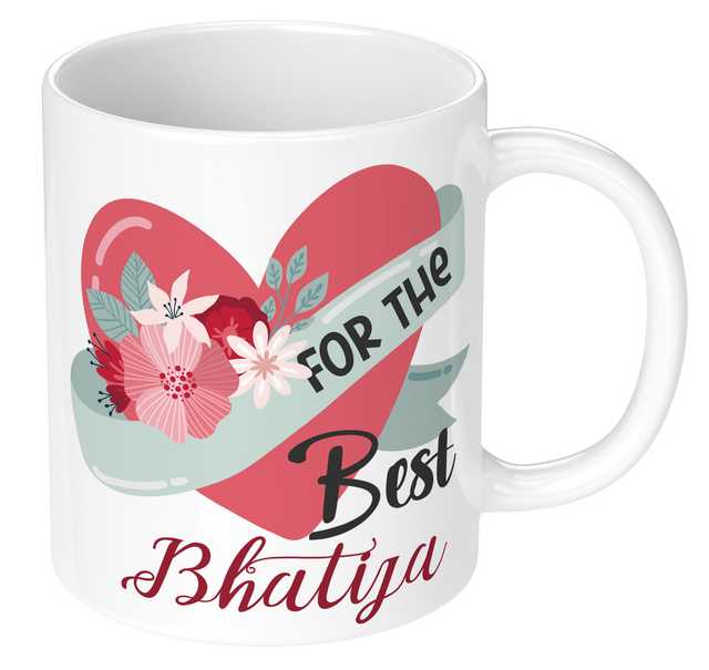 Best Printed White Text Quote Microwave Safe Ceramic Tea Coffee Mug (Multicolor, 350 ml) (GT-137)