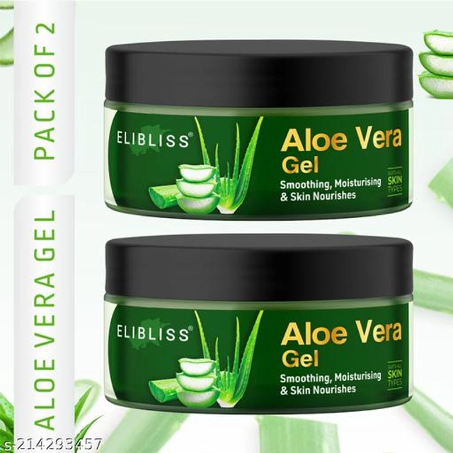 ELIBLISS Aloe Vera Face Gel (50 g, Pack of 2)