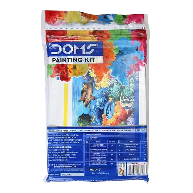 DOMS Painting Kit (9 Pcs, Pack of 1)