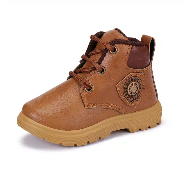 Bersache Kids Trakking Shoes (Brown, 1) (VKI-66)