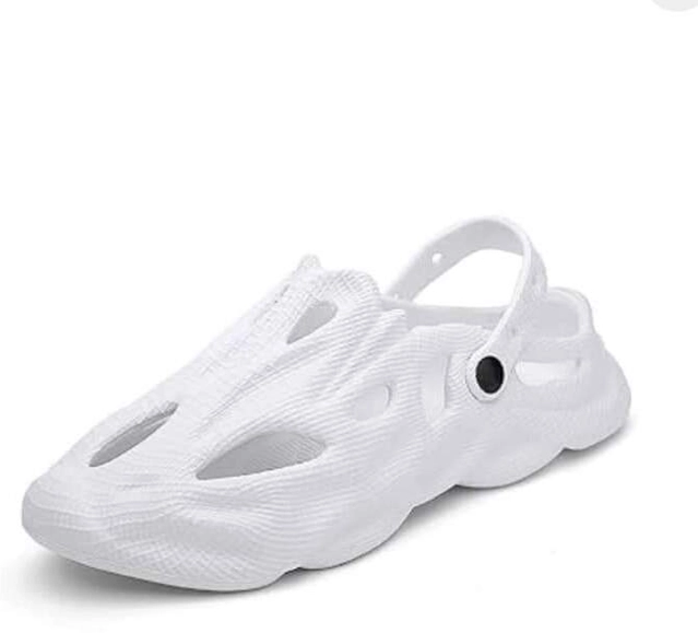 Clogs for Men (White, 6)