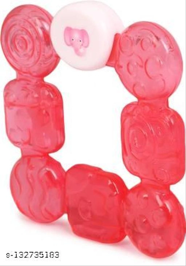 Silicone Teether for Baby (Pink)