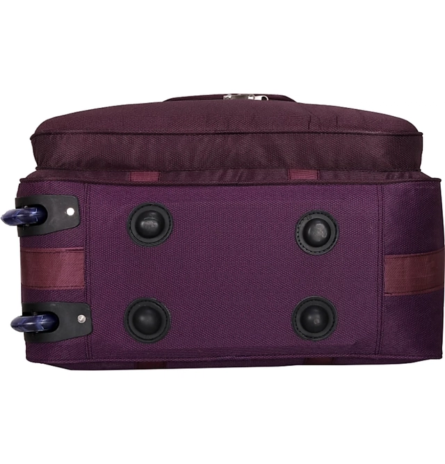 Polyester Duffel Bag (Purple, 60 L)