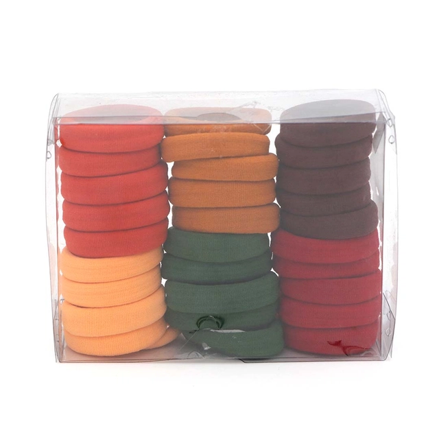 Women hair rubber band (Pack of 30) (6 Color)