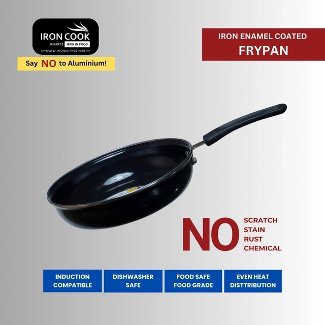 Enamel Coated FryPan 23 cm