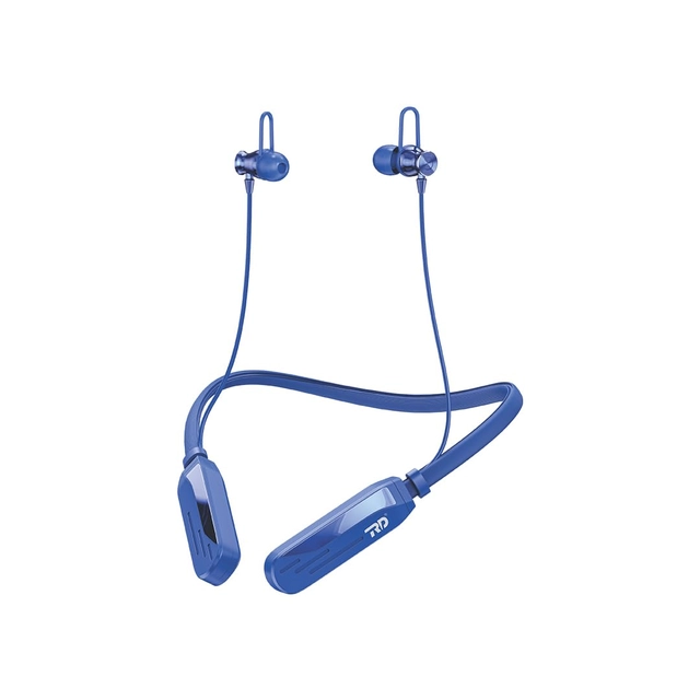 Rechargeable Wireless Bluetooth in-Ear Neckband (Blue)