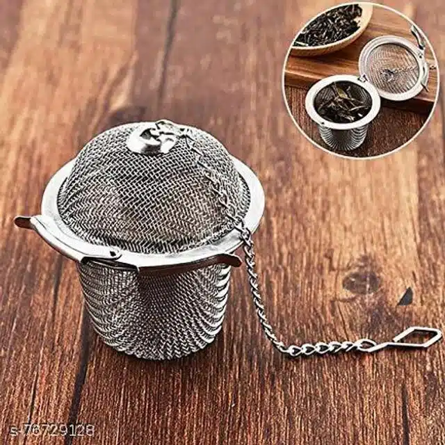 Stainless Steel Tea Filter (Silver)